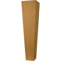 Osborne Wood Products 28 x 7 Contemporary Square Pedestal in Alder 2431A